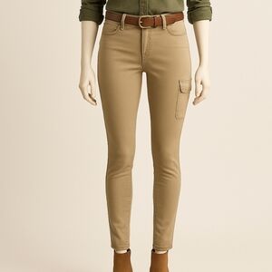 Sanctuary Clothing Women's Utility Stretch Pants – Skinny Tan Size 28